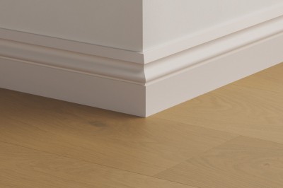 Baltos MDF grindjuostės (dažomos)