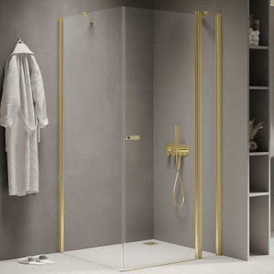 Spalvotų profilių dušo kabinos “New Soleo”